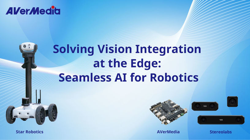 Applications I Use Case I Solving Vision Integration at the Edge for ...